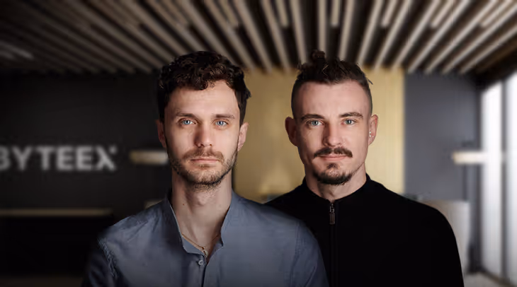 Vlad and Max – Byteex founders